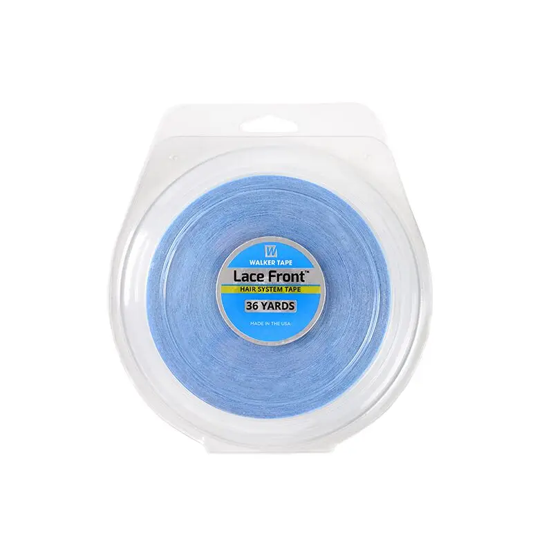 36 Yards Blue Lace Front Support Tape Hair Double-Sided Adhesives Tape For Hair Extensions/Toupee/Lace Wigs