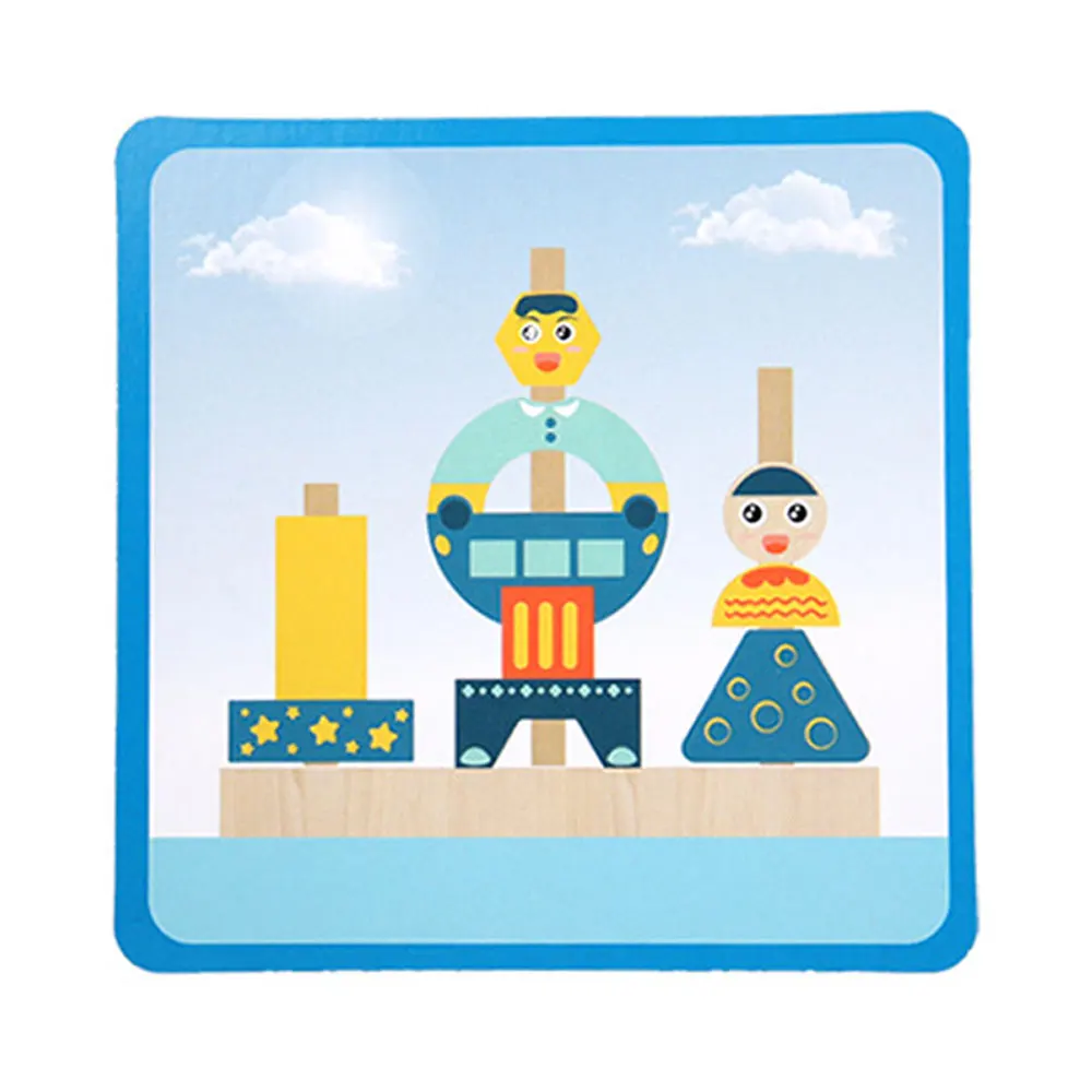 Детские строительные блоки DIY укладки высокие Дети Сборка игрушки|Блочные