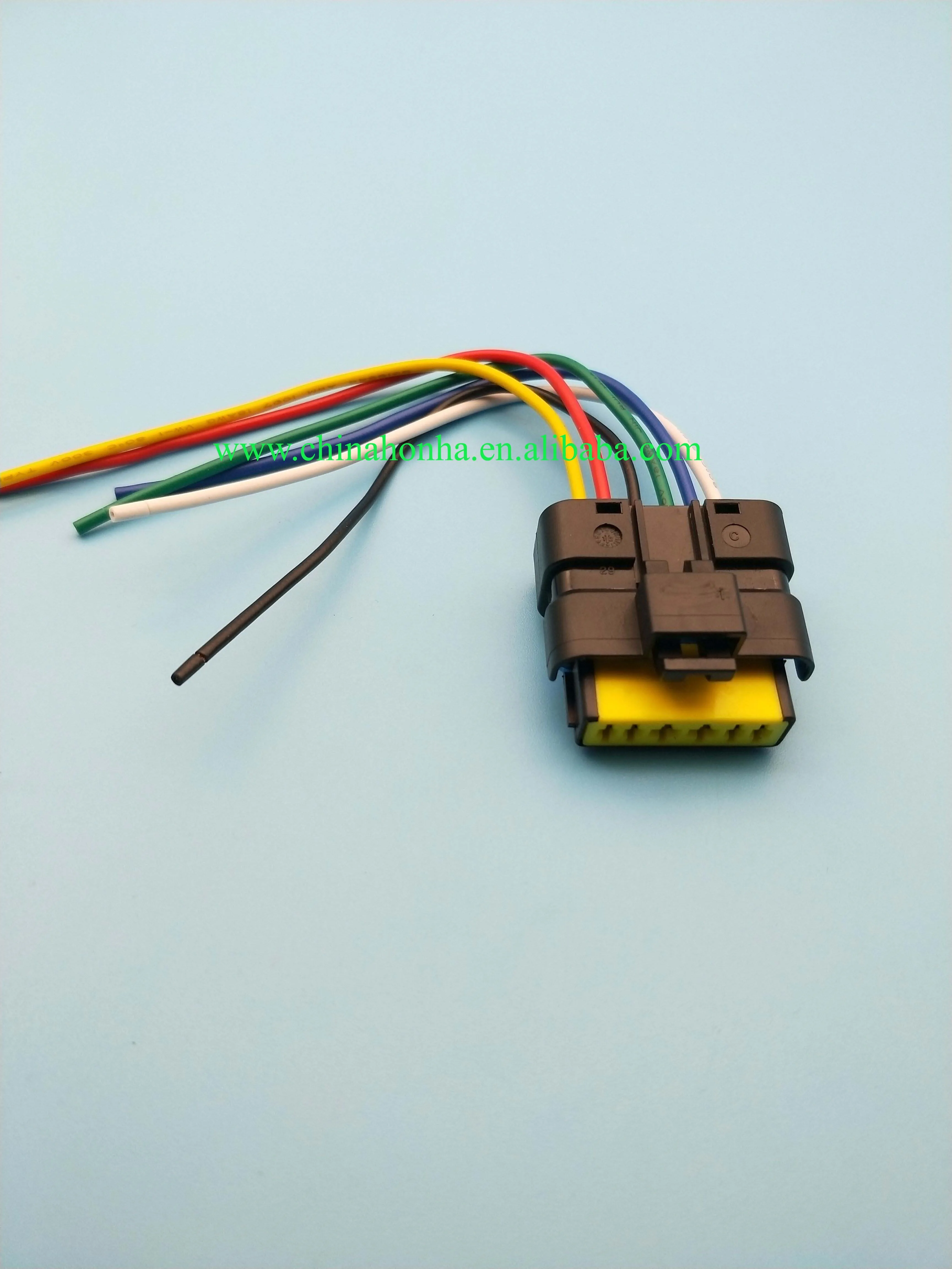 

6-pin female connector for window regulator motor module TEMIC 440726 440788 440746 288887