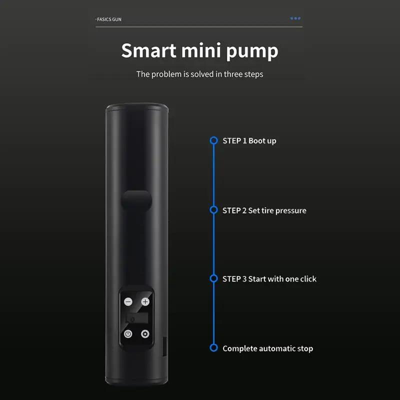 Barato Bomba De Compresor De Aire Inalámbrico Portátil, Inflador Digital De Neumáticos Para Coche Y Motocicleta, 12V