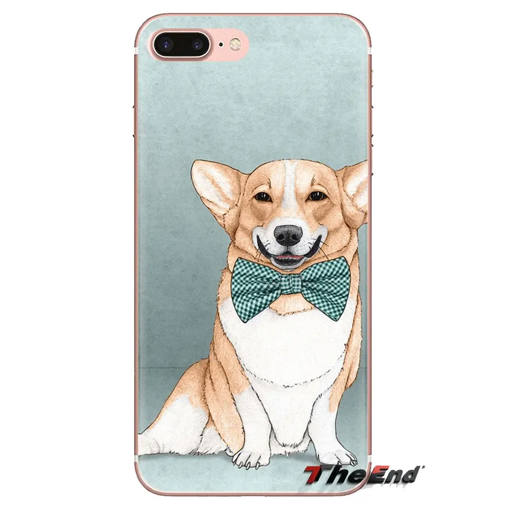 For Samsung Galaxy J1 J2 J3 J4 J5 J6 J7 J8 Plus 2018 Prime 2015 2016 2017 TPU Transparent Cover Border Collie Husky Dog pug life |