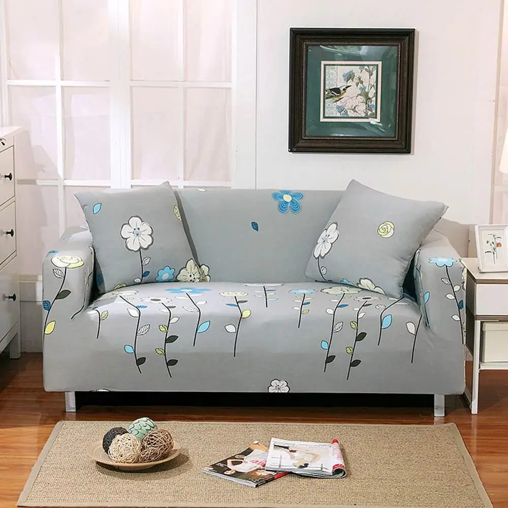 

Эластичный чехол для дивана, на 1, 2, 3, 4 места, из спандекса, полиэстера, с цветочным принтом