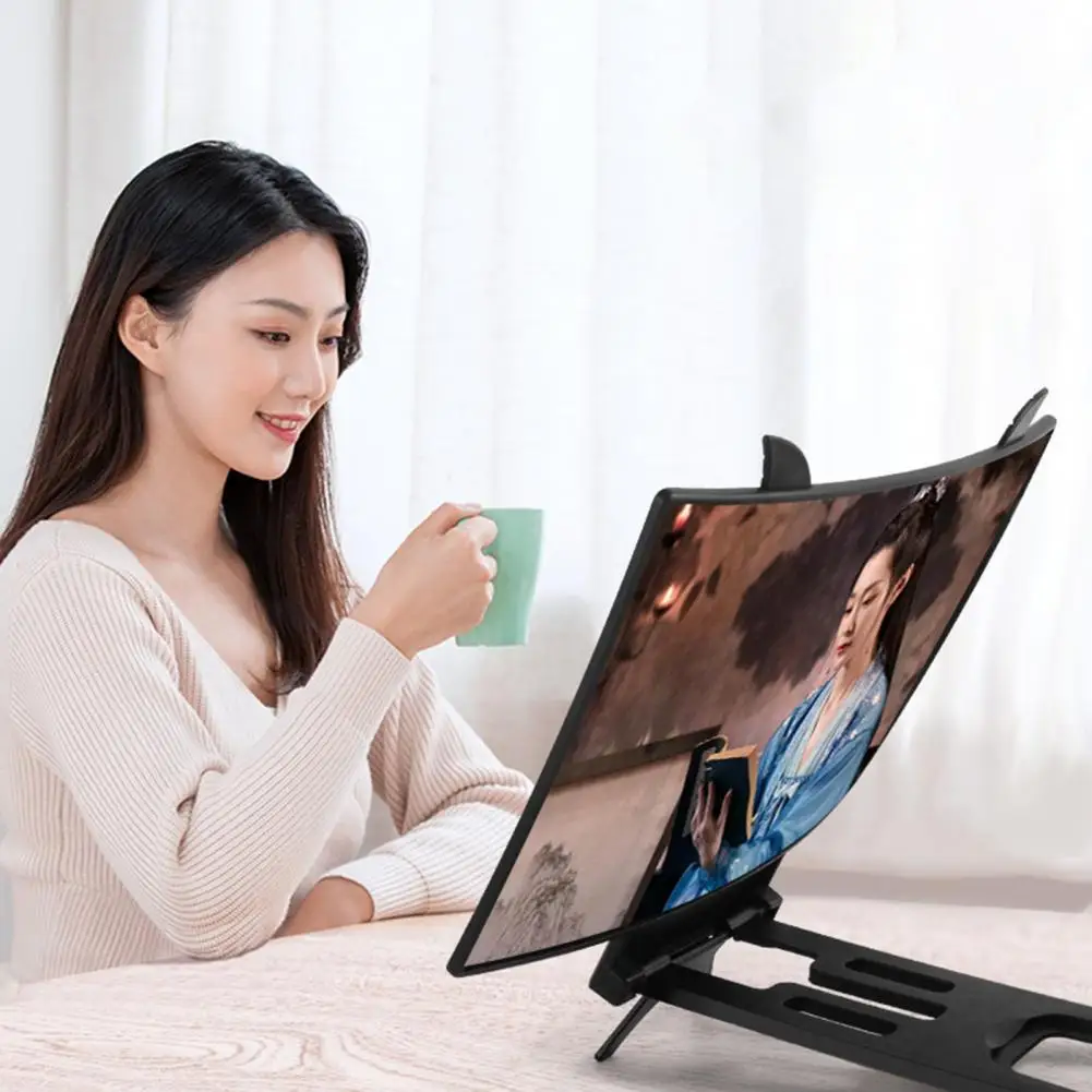 

Phone Amplifier 10 inch Multi-function Large Screen Tablet Screen Magnifier for Cell Phone