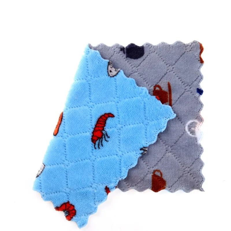 

1/5pcs Super Absorbent Microfiber Kitchen Dish Cloth High-efficiency Tableware Household Cleaning Towel Kitchen Tools Gadgets