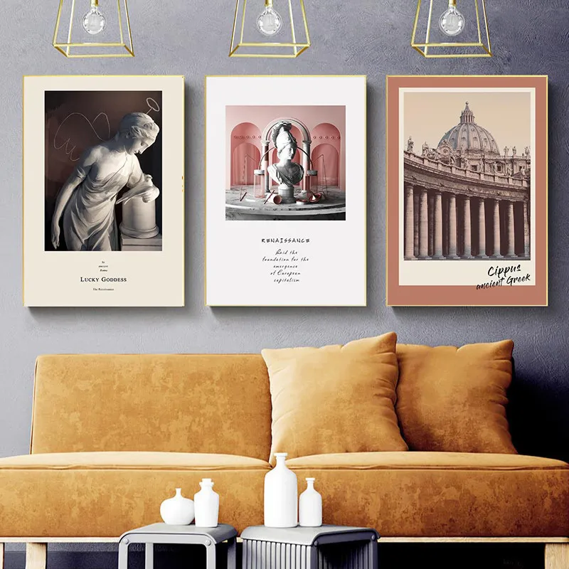 Телесного цвета Матисса Винтаж холст художественные плакаты и принты Ренессанс