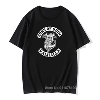 sons of odin valhalla chapter vikings t shirt for men odin viking casual pure cotton tshirt oversized