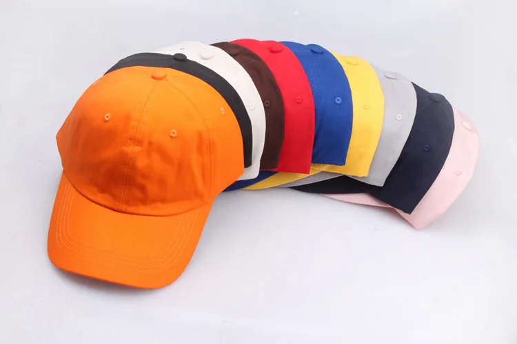 

2021 New Solid Color Baseball Cap Women Men Simple Black Adjustable Girls Outdoor Snapback Caps Boy Multicolor Sun Trucker Hat