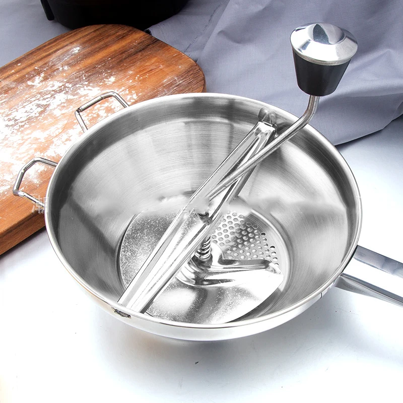 Вращающаяся пищевая мельница из нержавеющей стали отлично подходит для