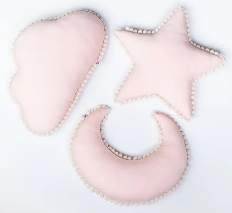Cushion Star Shape Pillow Children Room Decoration Canopy with Photography Props Living Pillows | Дом и сад