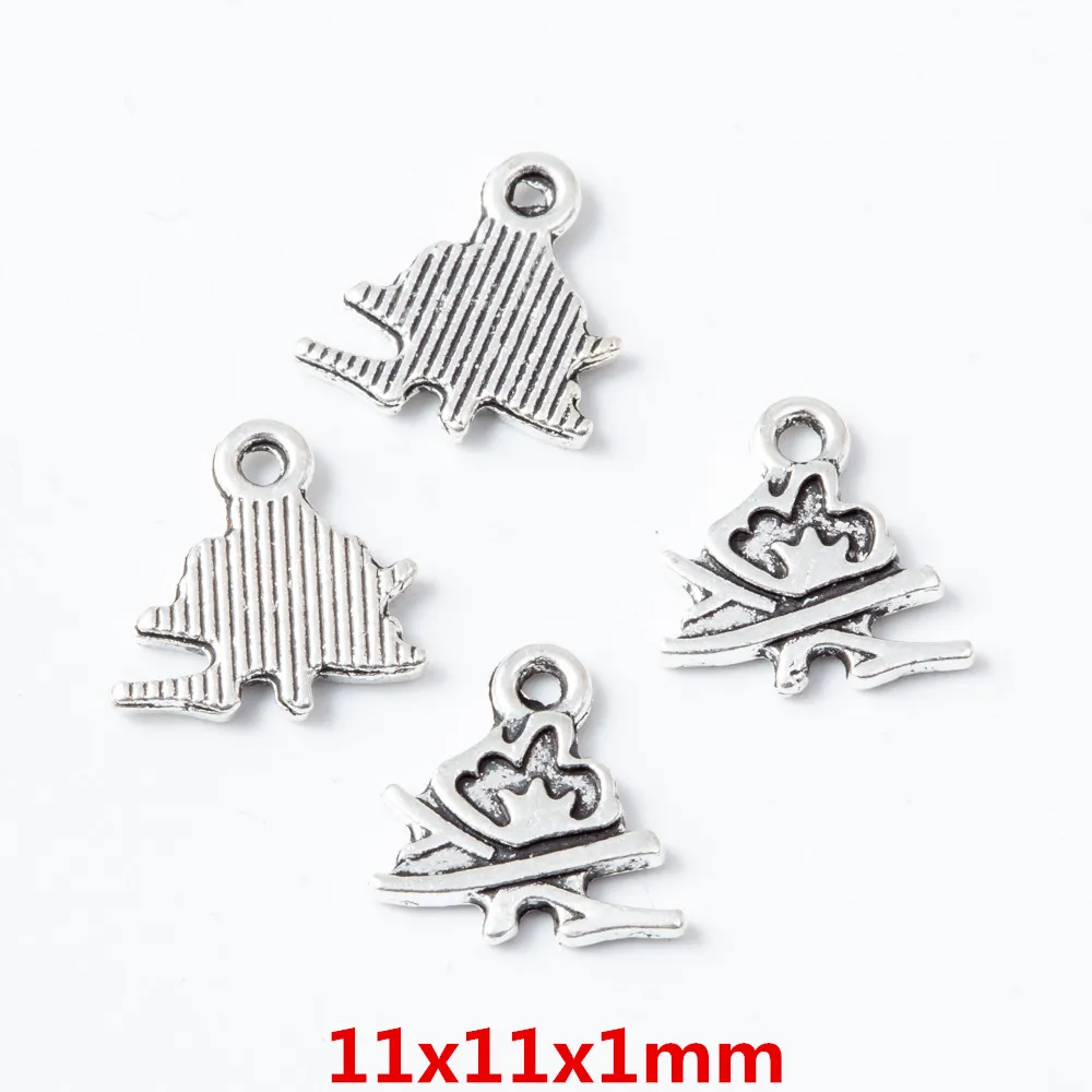 

170 pieces of retro metal zinc alloy matches pendant for DIY handmade jewelry necklace making 6719