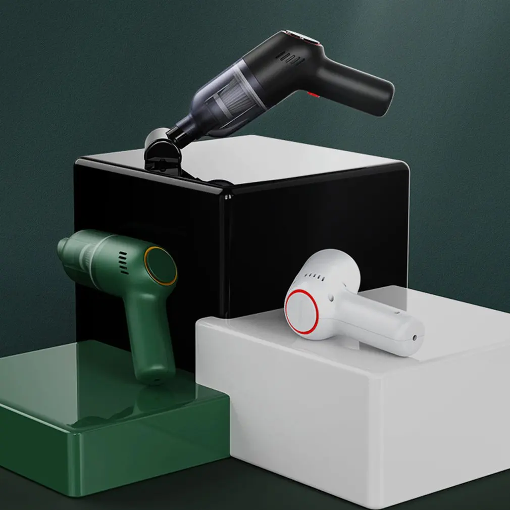 

Portable Car Vacuum Cleaner Wireless Rechargeable Household Handheld Automatic Vacuum Cleaner 120W 8000pa High Suction Power