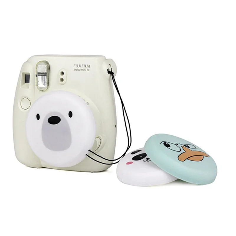 Подходит для камеры Polaroid Instax Fujifilm Милая крышка объектива Mini 8 / 9 симпатичные