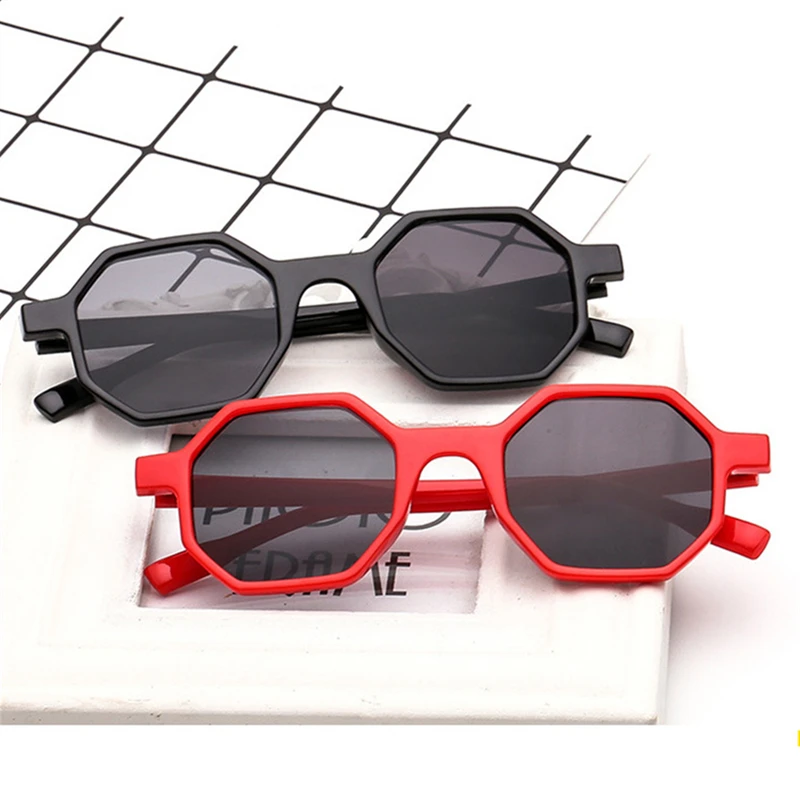 Солнцезащитные очки пилота шестиугольные женские мужские винтажные Роскошные