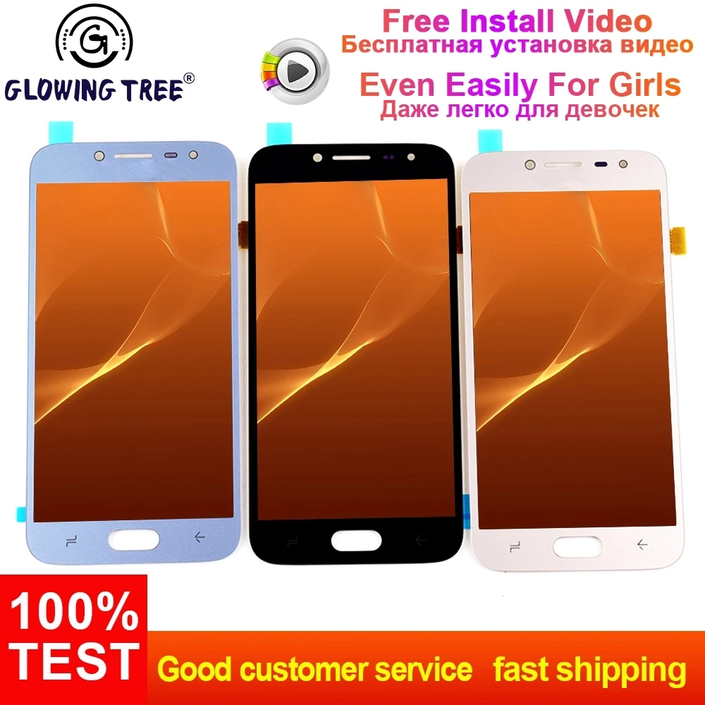 Для samsung Galaxy J2 Pro sm-j250 J250F J250H J250M/DS J2 сенсорный экран дигитайзер+ ЖК-дисплей монитор модуль в сборе