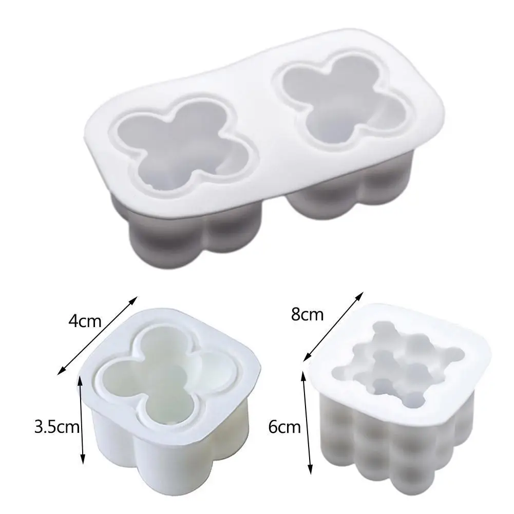 

Mini Aromatherapy Candle Silicone Mold Soy Wax Diy Candle Cake Dessert Mold Silicone Material
