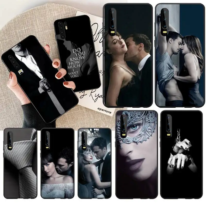 Мягкий чехол для телефона NBDRUICAI с изображением пятьдесят темных оттенков серого