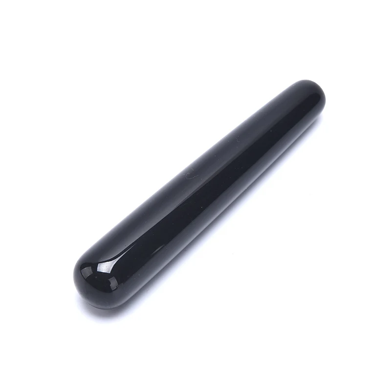 

1pcs Natural Obsidian Tendon Plucking Stick Facial Eye Acupoint Pen Massage Beauty Tool