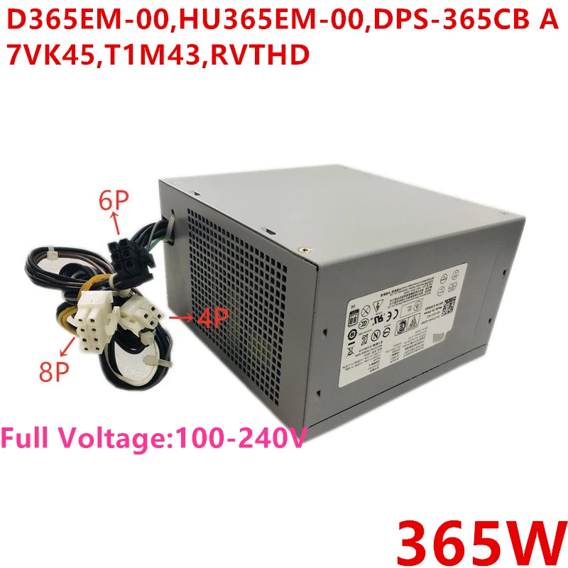 Новый оригинальный блок питания для ноутбука Dell 3020 9020 7020T1700 T20 3620MT 8Pin 365W Питание