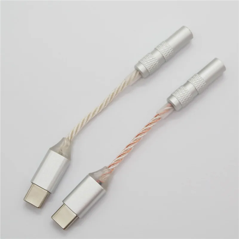 Адаптер для усилителя наушников PIZEN TYPE C на 3 5 мм USB кабель ЦАП конвертер 384 кГц/32