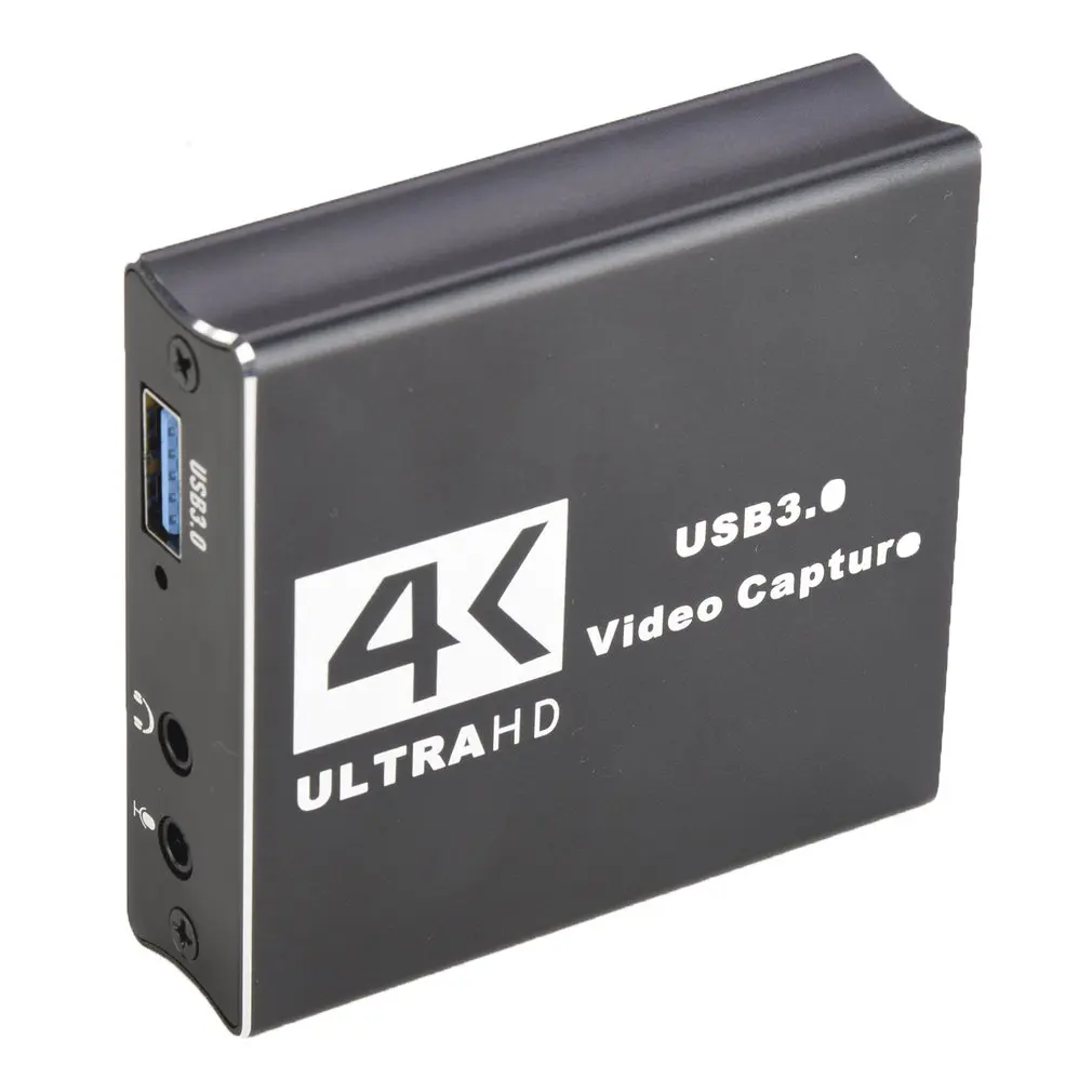 

Карта видеозахвата 4Kp60, совместимая с USB 3,0 Capture HDMI, портативная, Превосходная производительность, превосходная Совместимость