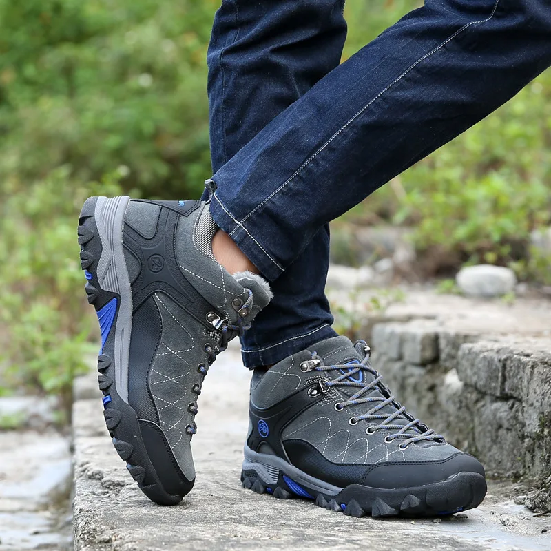 Зимние ботинки Мужская обувь Новинка 2020 года Повседневная Мужские кроссовки