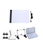 Алмазная краска 4, светодиодная подсветильник ка, лампа, доска для рисования, рисование, питание от USB, аксессуары, наборы