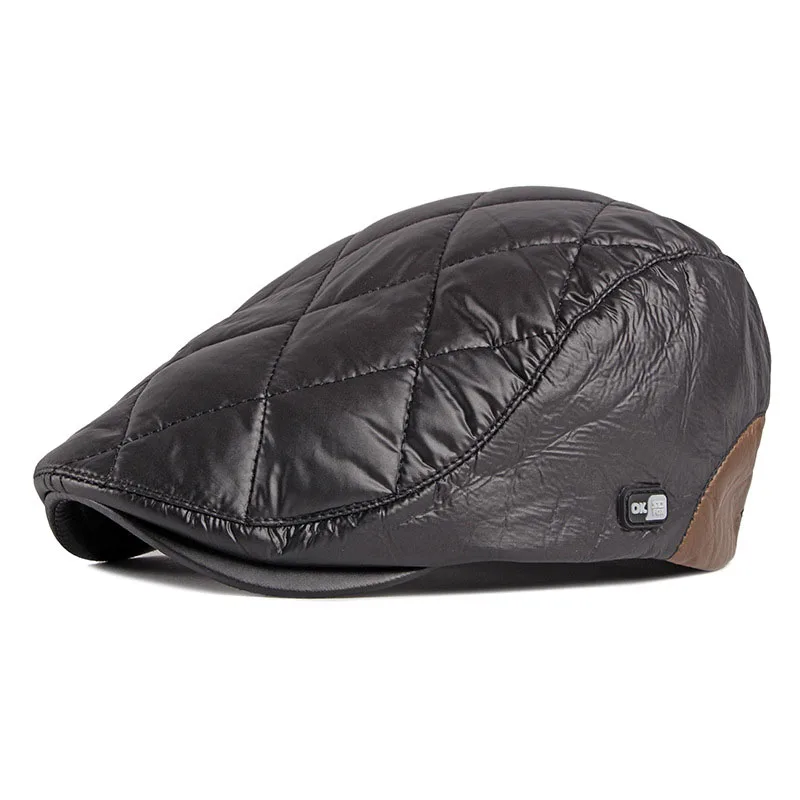 Новинка 2020 ветрозащитная тканевая Кепка для мужчин и женщин берет из плотного