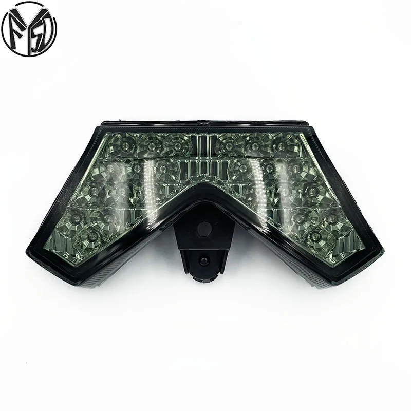 

Прозрачный/дымчатый задний фонарь для мотоцикла, светодиодный стоп-сигнал, указатель поворота, задний фонарь для Kawasaki Ninja ZX14 ZX14R ZZR1400, задний фонарь 2006-2015