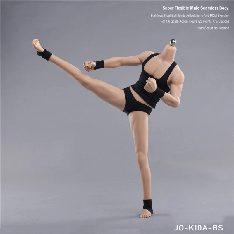 _ 1/6 новая супергибкая бесшовная фигурка мужского тела из нержавеющей стали