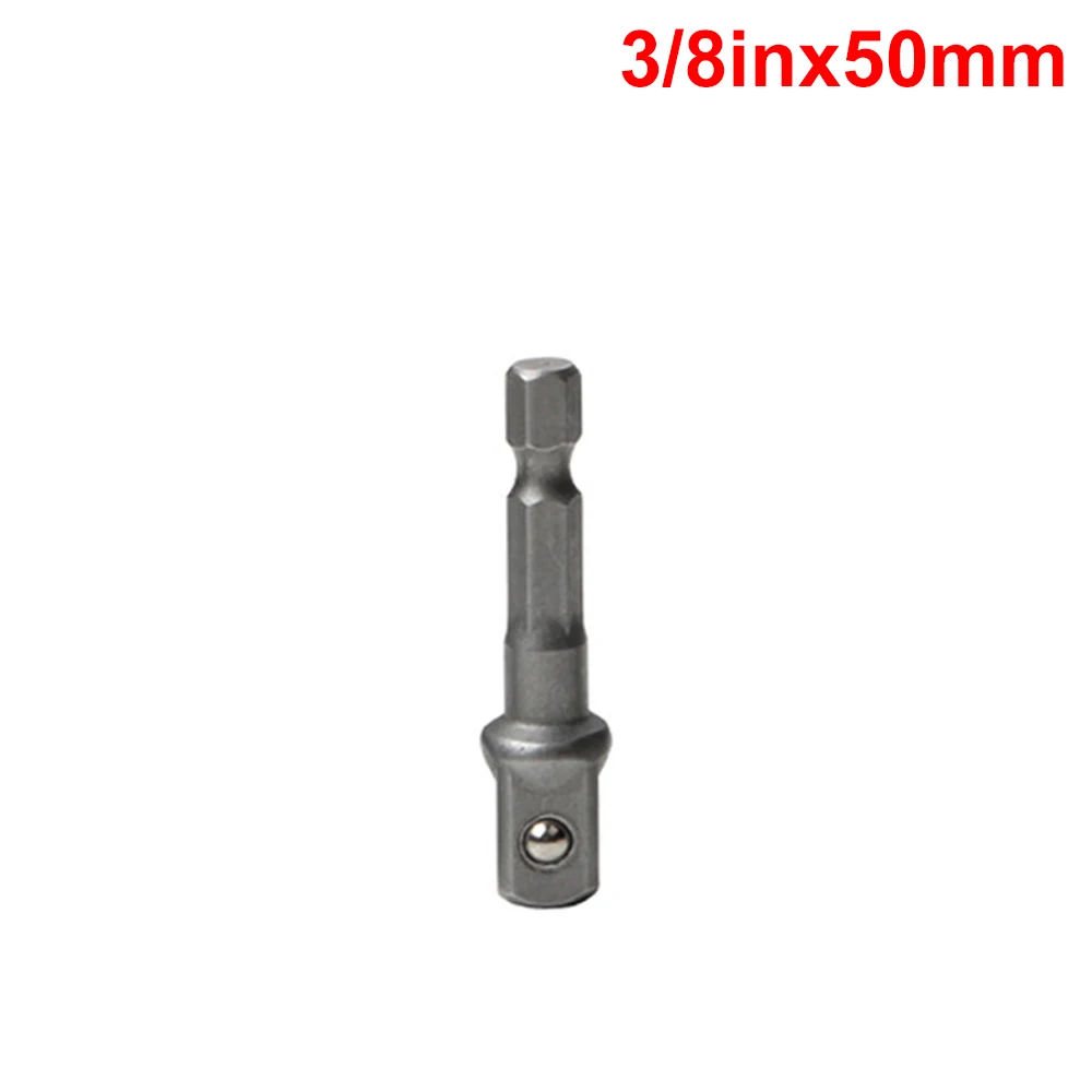 1pcs type 2 3 гнездо для ПК Удлинительный наконечник адаптер Набор шестигранный хвостовик гаечный ключ приводная силовая головка для дрели адаптер отвертки насадки 1/4 3/8 1/2 переходник для головок - Цвет: 1pcs type 2