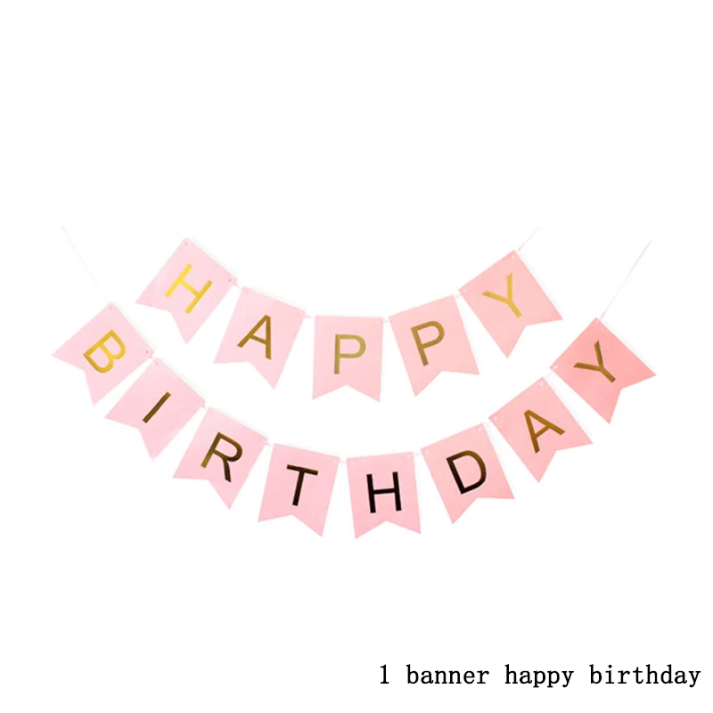 Розовый и голубой номер фольга воздушные шары для маленьких мальчиков девочек