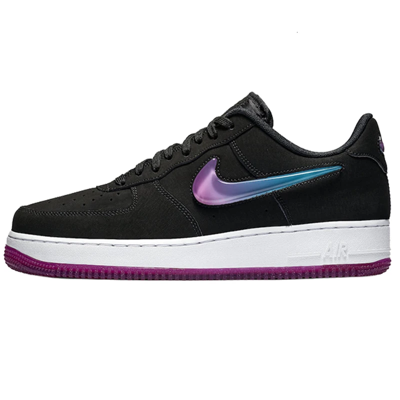 AT4143-001 Nike Air Force 1 '07 Just Do It AF1 Новое поступление дышащая мужская обувь для скейтбординга низкие удобные кроссовки для мужчин# AR7719-100 - Цвет: AT4143-001