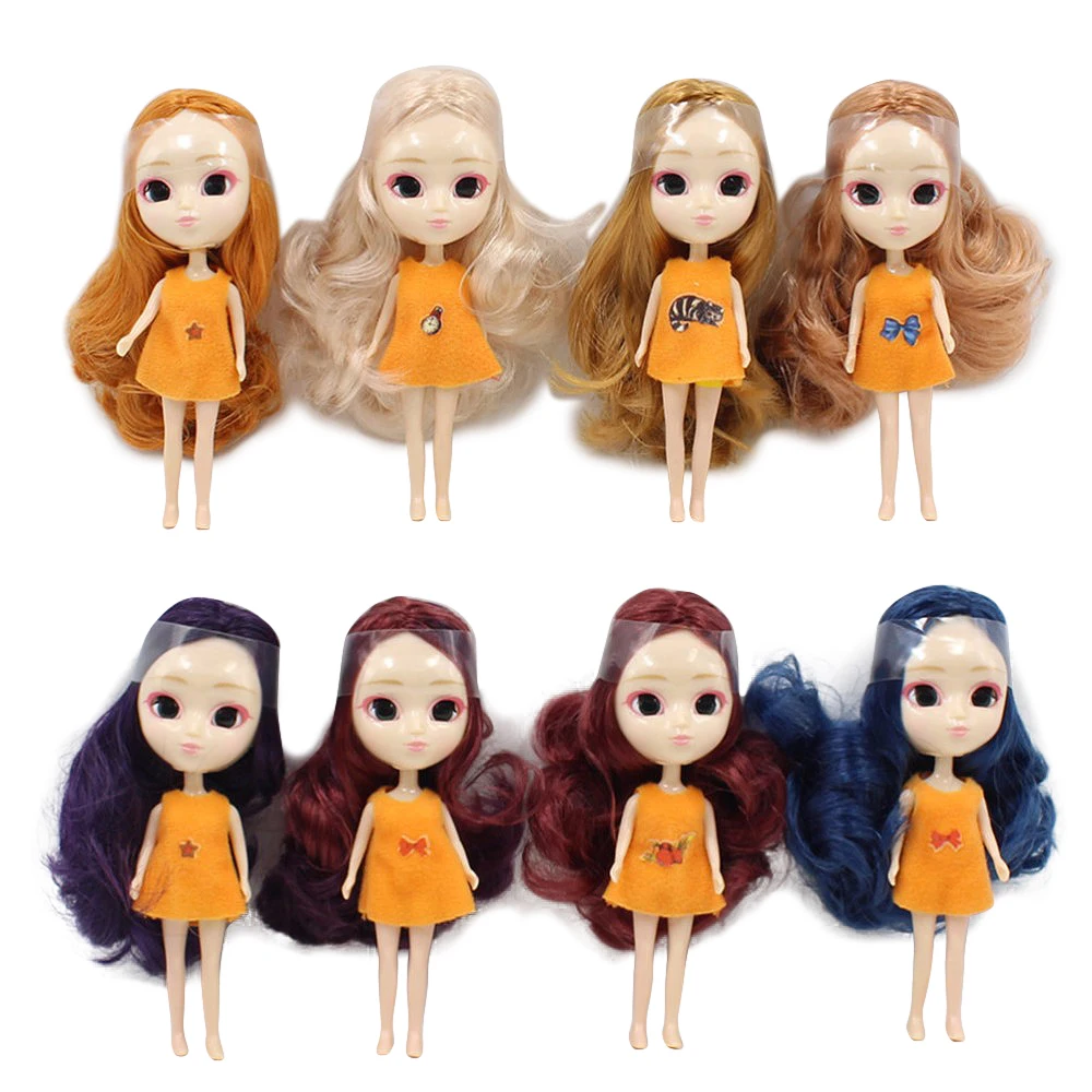 DBS blyth мини кукла bjd 10 см аниме игрушка одежда случайный высота|Куклы| |