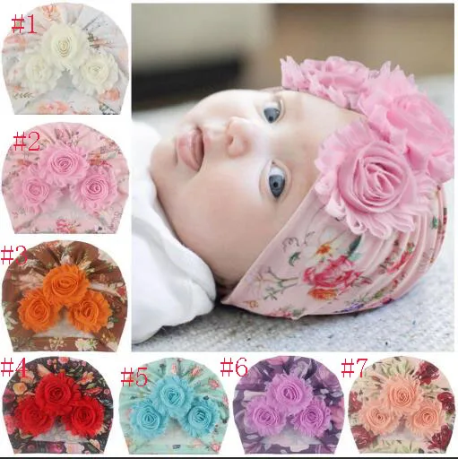 20 шт./лот новинка 2020 детская шапочка для девочек весенне летняя шапка с цветочным