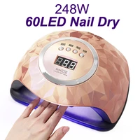 quick nail lamp nail dryer led for dry gel nail polish with automatic sensor professional manicure pedicure nail equipment