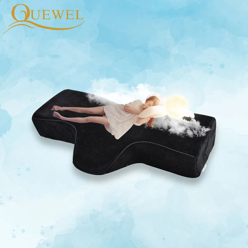 Подушка с эффектом памяти для наращивания ресниц вогнутая подушки под голову