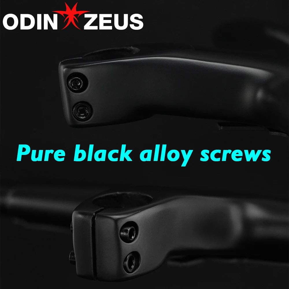 Pаспродажа ODINZEUS RR1.0 стиль полностью из углеродного волокна велосипед 28,6 мм встроенный бар Дорожный велосипед руль Cycing части 80/90/100/110*380/400/420