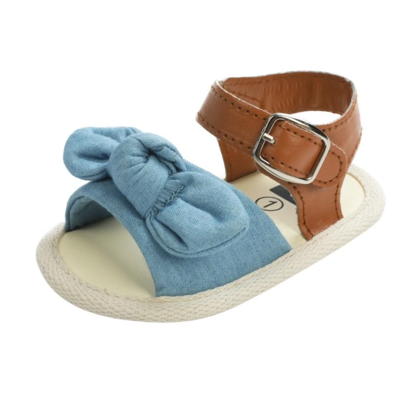 Летняя детская обувь сандалии для девочек Модная хлопковая новорожденных | Мать
