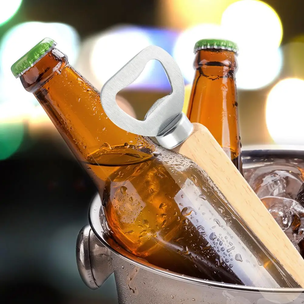 Открывалка для бутылок металлический инструмент пивной бара нержавеющая сталь