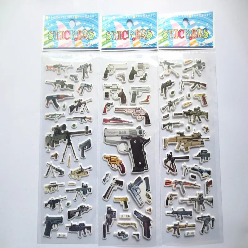 

3 шт./лот, Мультяшные изображения из фильма, гадкие пышные наклейки, 3D Детские школьные награды, классические игрушки, наклейка-пузырь для ма...