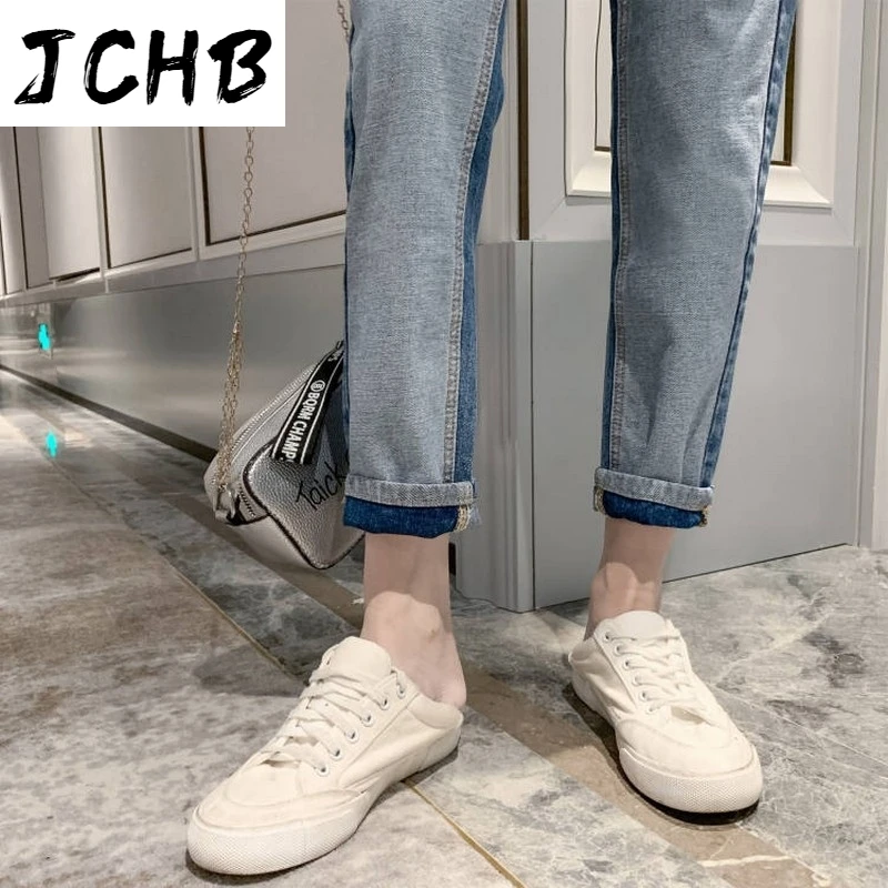 

2021 High Waist Jeans Woman Casual Blue Jean Femme Patch Work Pantalones Jeans Mujer Spring Summer Denim Pants Women Baqueros