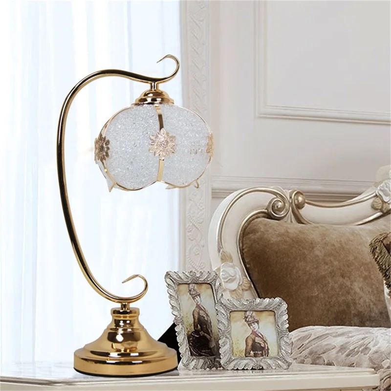 

Dimmer Desk Lamp Simple Creative Modern for Home Eye Protection Desk Light Bedside Lamp Led Golden Luxury Lighting Decoration B