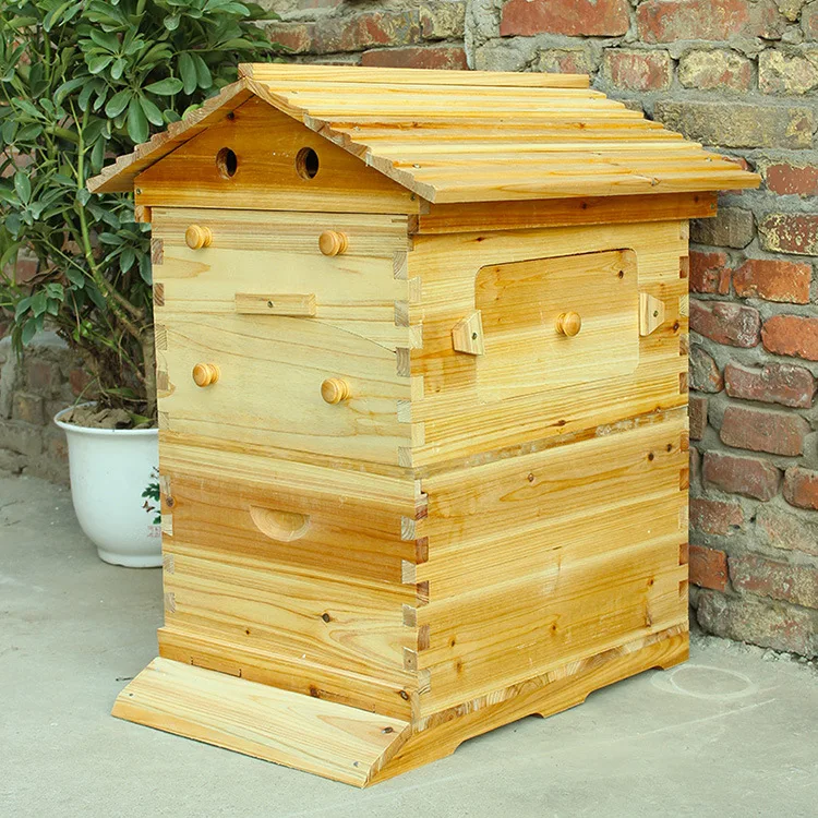 Автоматическое деревянное искусственное пчелиное гнездо оборудование для