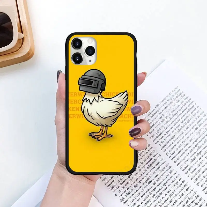 pubg hot fashion game phone case for iphone 11 12 pro xs max 8 7 6 6s plus x 5s se 2020 xr luxury brand shell funda coque free global shipping