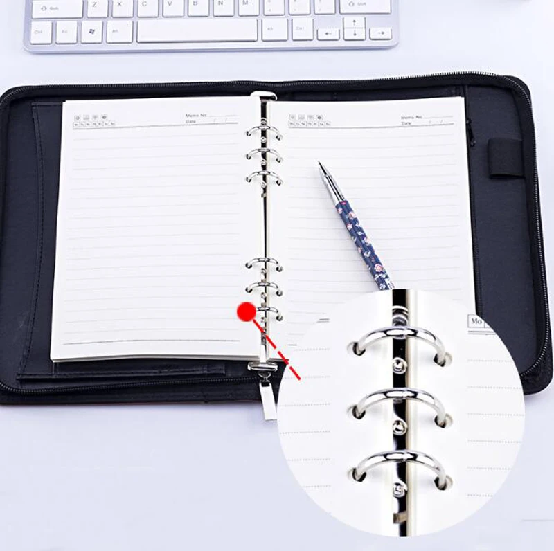 A5 Padfolio с калькулятором планшетофон для ноутбука портфель папка файлов