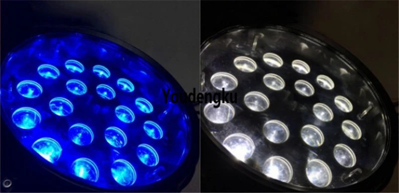 8 шт. светодиодные par ip65 водонепроницаемые прожекторы с зумом 18x18 Вт rgbwa +