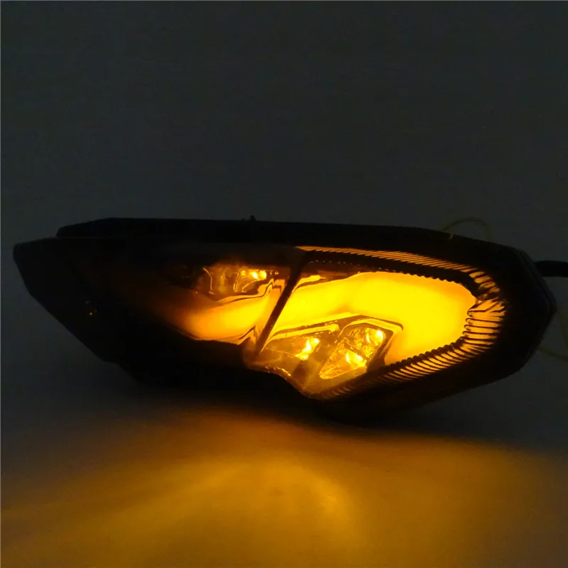 

Led Integrated Taillight Rear Tail Brake Turn Signals Light For YAMAHA FZ10 MT-10 FZ09 FJ09 MT-09 Tracer 700 900 GT MT-07 Tracer