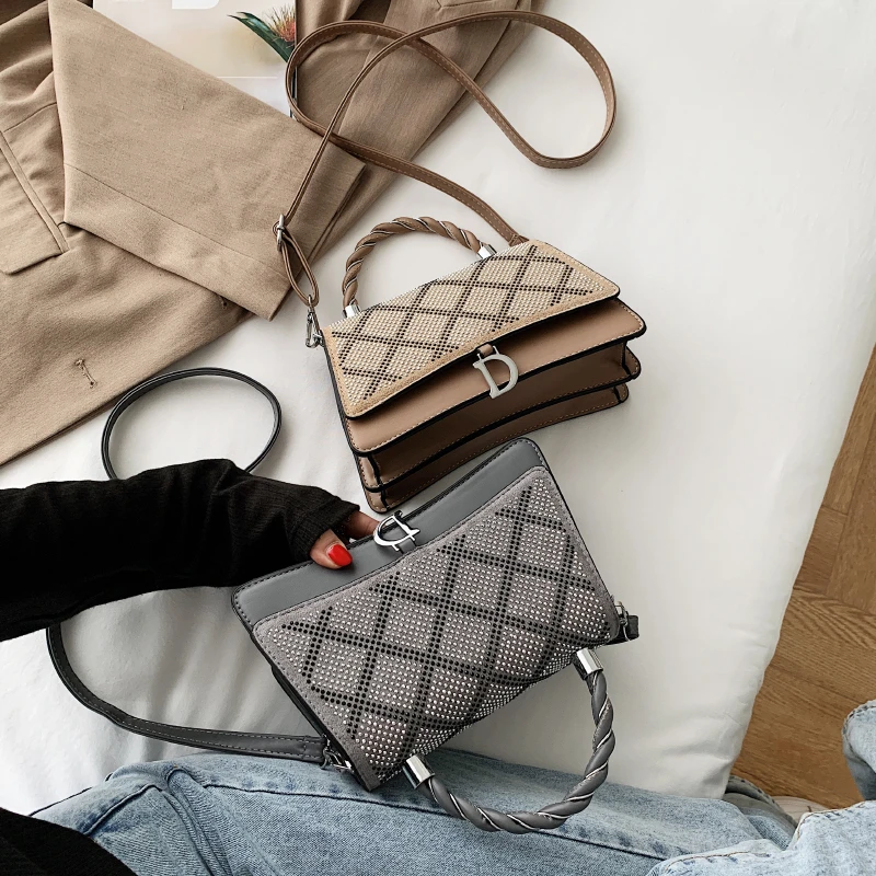 

UANK Women Bag 2021 New Shoulder Bag Ladies Messenger Bag Luxury Designer Female Bag Ladies Bag Purse Mobile Phone Bag