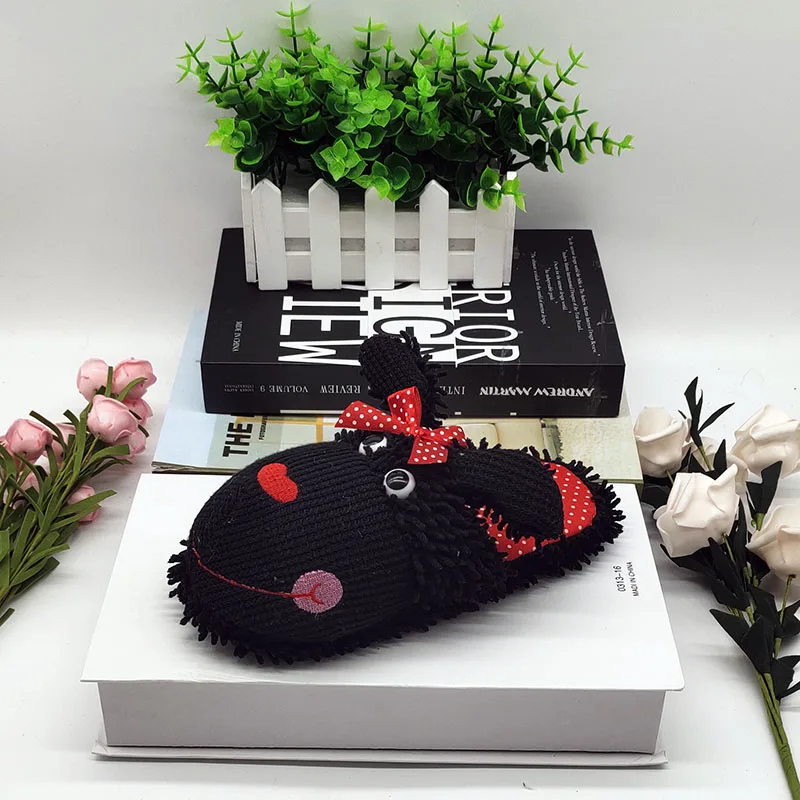 Cute Animal Slipper For Women Girls Fashion Kawaii Fluffy Winter Warm Slippers Woman Cartoon House Slippers Funny Shoes Gift