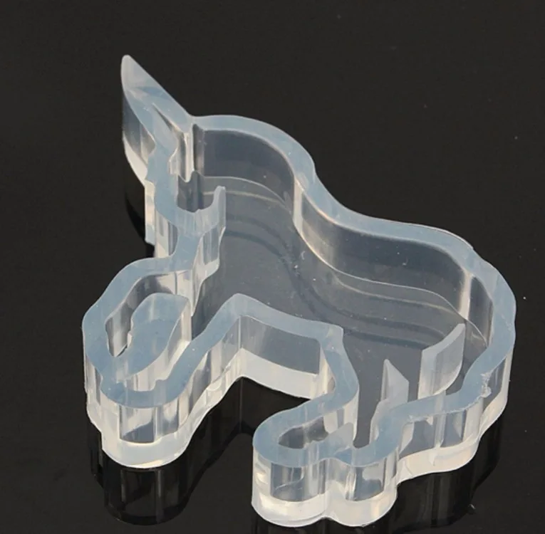 1 шт. подвеска в виде лошади единорога сделай сам силиконовая высушенная форма